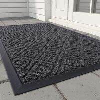 【SALES】 Entry Door Mat Outdoor Doormat Household Rubber Rubbing Grinding Foot Anti-skid Floor Carpet Durable And Wear-resistant Home Rug