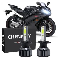 ชุดหลอดไฟหน้า LED P1 12-24V 6000K สีขาว สําหรับ Yamaha YZF R6 2003-2016-R3 2015-2017 1 คู่