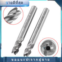 【ห้ามพลาด】2pcs 6x6mm 4 Flutes End Mill Straight Shank CNC Milling Machine Cutter Bits afg