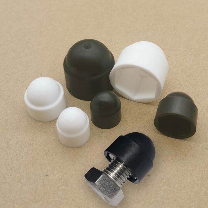 10pcs-m6-m8-m10-bolt-nut-dome-protection-caps-covers-exposed-hexagon-plastic-screw-decorative-waterproof-dustproof-protective