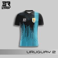 xzx 180305   Kaos T SHIRT Fantasy Piala Dunia Dryfit Wave 3R Timnas Negara uruguay2