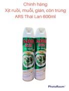 Chính hãng - Chai Xịt Côn Trùng ARS Thái Lan 600ml Gián, ruồi, muỗi -