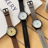 Trendy ins niche simple cold style retro digital light luxury high-end watch exam mute student quartz