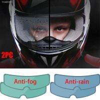 ❅✐ 1/2PCS Motorcycle Helmet Anti-Fog Rainproof Film Three Styles Lens Clear Sticker Driving Safety Nano Coating Helmet Accessories