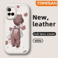 Yiwesan เคสกรณีสำหรับ Vivo Y21 2021 Y21s Y21t Y21e Y21a Y33t Y33s T1x 4G เคสการ์ตูนน่ารักน่ารักเด็กใหม่ออกแบบหนังนุ่มซิลิโคนป้องกันปลอกกันกระแทกเลนส์ด้านหลังกล้อง Softcase