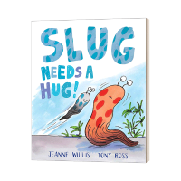 Milu Slug ต้องการกอดสมุดวาดภาพระบายสีสำหรับเด็กหนังสือภาษาอังกฤษดั้งเดิม