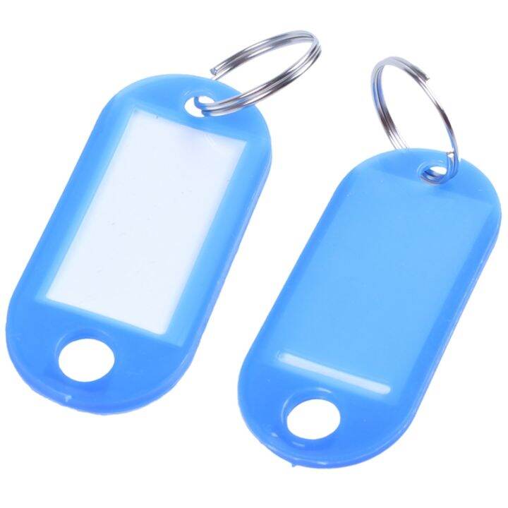 20-pcs-key-id-label-tags-split-ring-keyring-keychain-blue