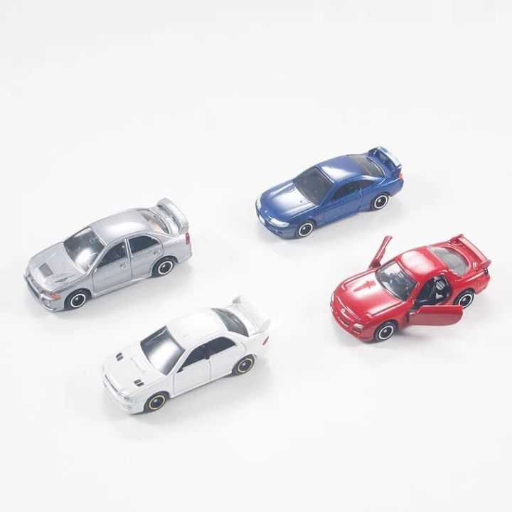 takara-tomy-tomica-1-64รถสปอร์ตของเล่นโมเดลรถอัลลอยเหล็กหล่อขนาดเล็กรถสปอร์ตชุดคิทหรู