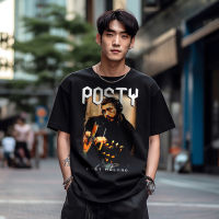 KARIMAKE Posty T Shirt Rock Sings Baju Lelaki Oversized T-Shirt 100% Cotton Unisex Baju CollectorS Edition Tshirt