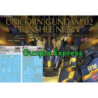 ดีคอลน้ำ Water decal PG Banshee Gunpla Express