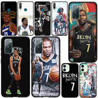 อ่อนนุ่ม Coque L180 MA97 player Kevin Durant Nets KD  Basketball เคสโทรศัพท์ ซิลิโคน หรับ Samsung Galaxy A12 A11 A02 A31 A71 A51 A21S A50 A10 A20 A30 A20S A30S A52 A50S A10S A70 A02S M02 A02 A32 4G A13 5G A03S A52S ปก Phone Casing