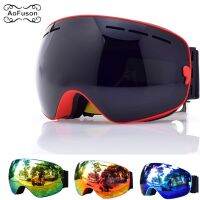 Ski Snowboard Goggles Professional Snow Wide Angle Glasses With Double Layers Anti-Fog UV400 Men Women Snowmobile Ski Googles