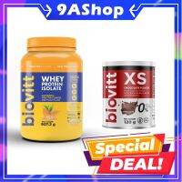 ??Special deal?Biovitt XS ผลิตภัณฑ์ชงพร้อมดื่ม เพียง 20 Kcal พร้อมด้วย เวย์โปรตีน ไอโซเลตขนาด 2lbs ❌น้ำตาล ❌ไขมัน  ❌คอเลสเตอรอล ❌ไม่อ้วน