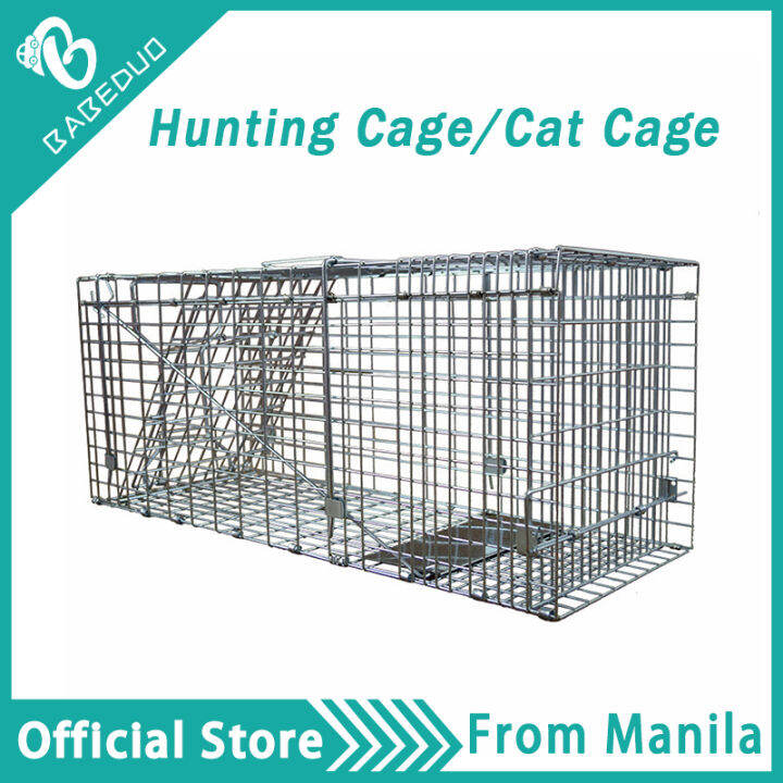 BABEDUO Automatic Cat Trap Cage Cat Catching Artifact Catch Wild Cat