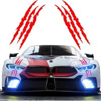 【CC】 7 Colors Claw Marks Headlight Decal Car Sticker Stripes Scratch Vinyl Most