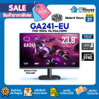 ?COOLER MASTER GA241-EU (VA, VGA, HDMI)?MONITOR 23.8 1920 x 1080 FHD?รองรับ ADAPTIVE SYNC 100Hz?ส่งด่วน รับประกัน 3 ปี