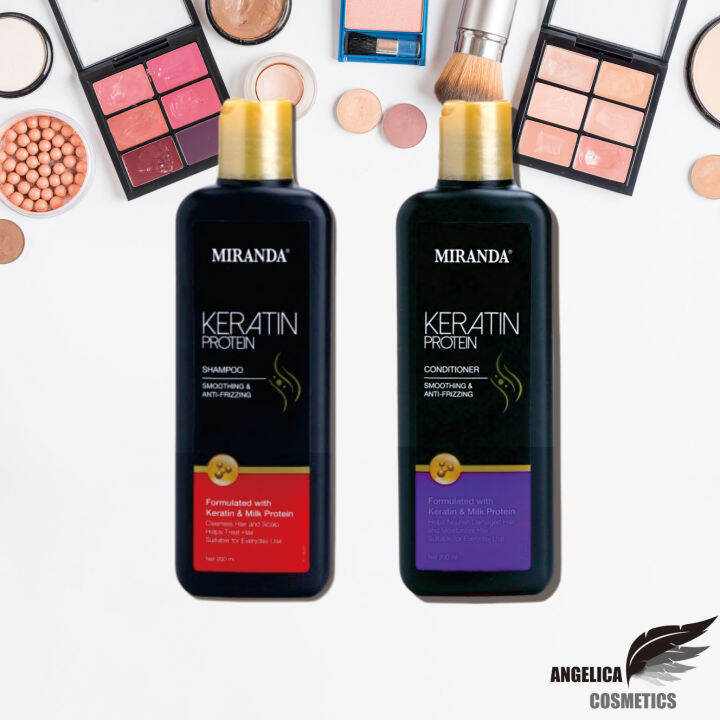 MIRANDA HAIR KERATIN SHAMPOO MIRANDA HAIR KERATIN CONDITIONER Lazada