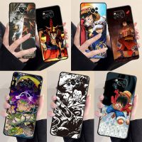 [HOT] One-Piece-Zoros-Luffys ซิลิโคนเคสโทรศัพท์สำหรับ Poco M3 X4 F3 GT M4 5G X3 NFC F1 F4 X3 Pro C40 X4 Pro เคสกันกระแทกผิวด้าน