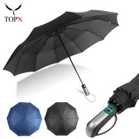 Wind Resistant Folding Automatic Umbrella Rain Women Auto Luxury Big Windproof Umbrellas Rain For Men10K Umbrella