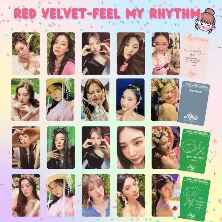 RED VELVET FEEL MY RHYTHM PHOTOCARDS Lazada PH