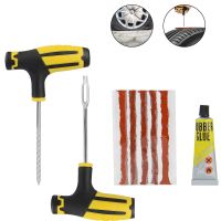 Car Tire Repair Studding Set 8-piece Tubeless Puncture Accessories