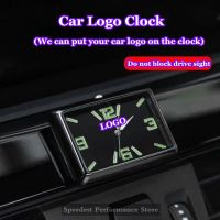 Car Logo Clock DIY Your Car Logo A/C Vent Clock Ornament For BMW Benz Audi Etc Customize Your Car Brand Logo Clock Decor