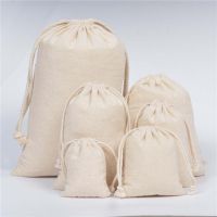 【CC】 Cotton Fabric Drawstring Storage Kids Jewelry clothes organizer luggage