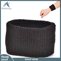 Aminiry [รักกีฬา] 1PC ช่วยรองรับสายรัดข้อมือทาวเวอร์อุปกรณ์ป้องกันทางกีฬา Sweatband ป้องกันผ้าพันข้อมือออกกำลังกาย