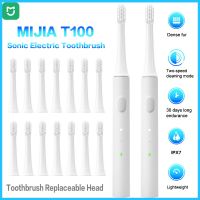 HOKDS Mijia T100 Sonic Electric Toothbrush Youpin Smart Tooth Brush Adult USB Rechargeable IPX7 Waterproof For Toothbrush Heads