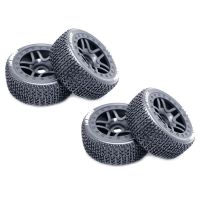 111mm 1/8 Scale RC Off Road Buggy Tires Wheel 17mm Hex for ARRMA Typhon Redcat Team Losi Kyosho VRX HSP HPI Hobao