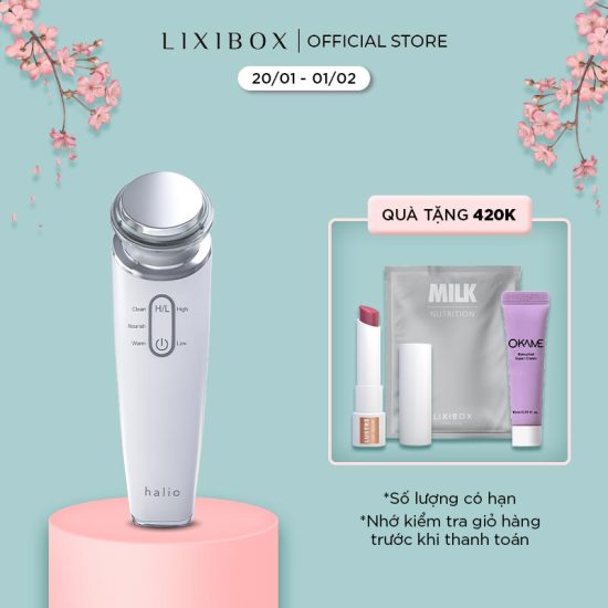 Máy đẩy tinh chất dưỡng trắng halio ion cleansing & moisturizing beauty - ảnh sản phẩm 6