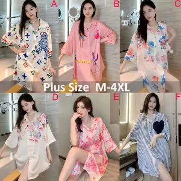 Korean Fashion Ladies Louis Vuitton Silk Pajama Set, Women's Fashion,  Dresses & Sets, Traditional & Ethnic wear on Carousell