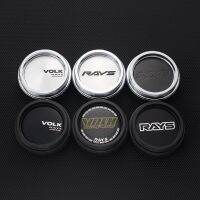 Style car SET OF 4 car universal 60mm OD &amp; 56mm ID rays volk racing wheel center hub caps japan racing rays wheel covers rim cap