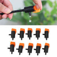 10 Pcs Drippers ชลประทาน 0 ถึง 200L ปรับ Emitters หยด Micro Spray Water Flow ชลประทาน Sprinkler หยดระบบรดน้ำชิ้นส่วน