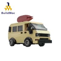 Strange qi story surf boy pizza car MOC-101026 building block car suit compatible with Lego building blocks