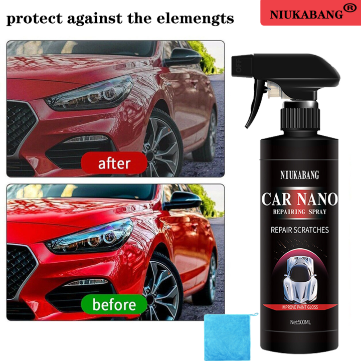 120ml Nano Car Scratch Removal Spray Repair Nano Spray Scratches Car Scratch  Repairing Polish Spray Car Ceramic Coating - AliExpress