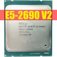 ZZOOI Intel Xeon Processor E5 2690 V2 CPU 3.0G LGA2011 Ten Cores Server processor e5-2690 V2 E5-2690V2 formal edition 100% normal work