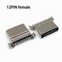 Pcb Connector Micro Usb Type C Usb Type C Female Socket 6 Pin - 2pc 5pc Female 12 - Aliexpress