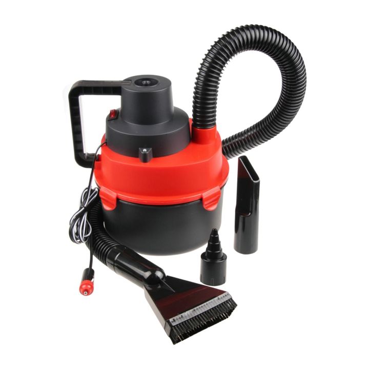 lz-12-volt-wet-dry-car-auto-canister-vacuum-durable-multipurpose-red-and-black
