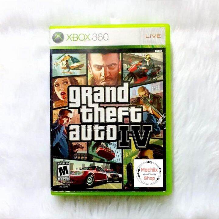 Xbox 360 Game GTA 4 Grand Theft Auto IV (with freebie) | Lazada PH