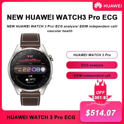 J116 2022 WATCH 3 Pro สมาร์ทวอชใหม่สำหรับการตรวจสุขภาพตลอดทั้งวัน GPS NFC การโทรแบบเซลลูลาร์48มม. สายรัดไททาเนียมนาฬิกาสำหรับผู้ชาย