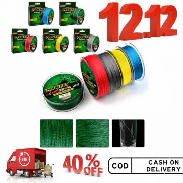 KFT Proberos Braided Fishing Line PE 100M x4 Tali Pancing Benang Pancing  Braid 10lb 4 Stands 4 Sulam Multicolour