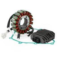 Areyourshop Magneto Coil Stator + ตัวควบคุมแรงดันไฟฟ้า + ปะเก็น Assy สำหรับ Yamaha YZF-R6 YZF R6 1999-2002