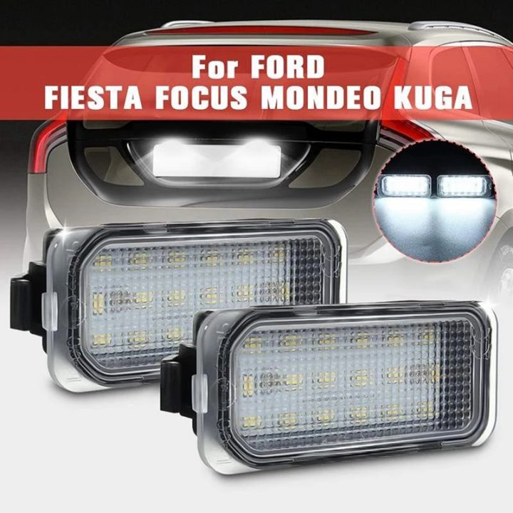 2pcs-car-led-number-license-plate-light-for-ford-focus-mk-ii-fiesta-mk-vii-mondeo-mk-iv-kuga-s-max-2008-2019