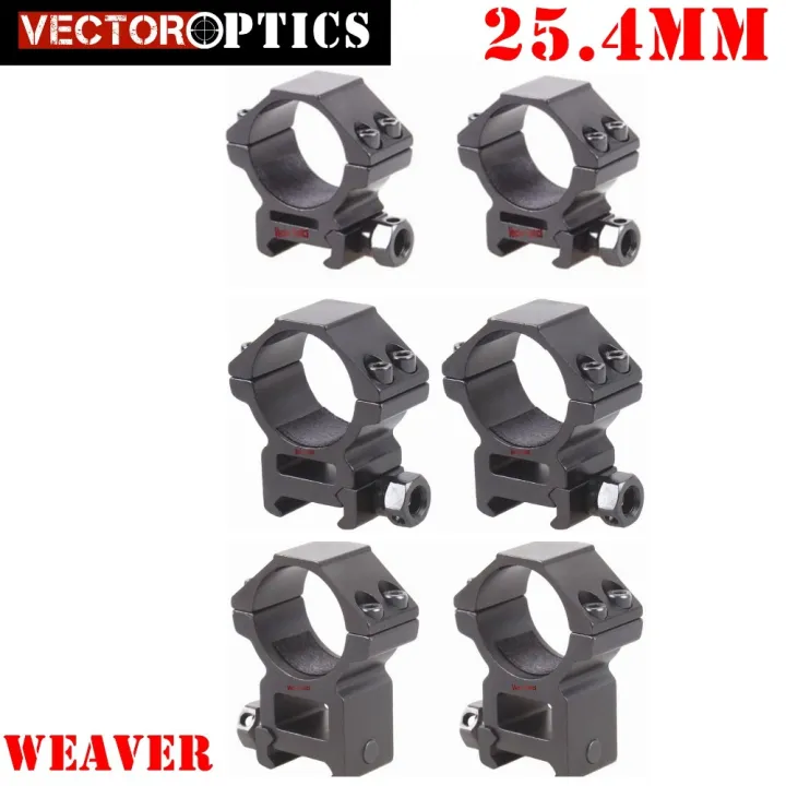 Vector Optics 25mm 1 inch Low Medium High Weaver Picatinny scope Mount