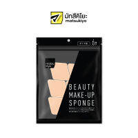 MATSUKIYO MAKEUP SPONGE DIAMOND-SHAPE 6P มาซึคิโยเมคอัพสปอนจ์ไดอะมอนด์เชพ 6ชิ้น