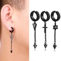 Hollow Triangle Punk Earrings