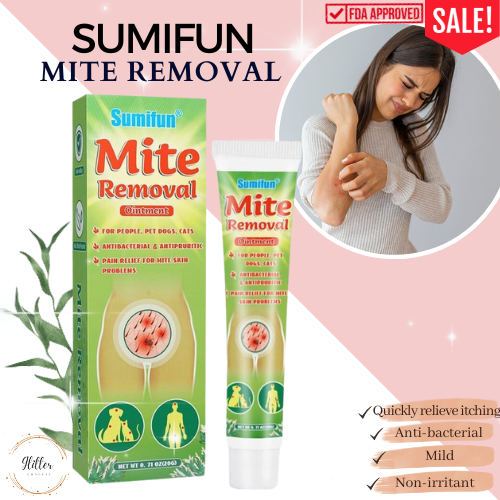 SUMIFUN Mite Spray Bed Bug Killer Mite Remover Ointment for Itchy Skin ...