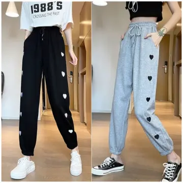 Korean Style Sweatpants Women Harajuku High Waist Harem Pants
