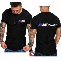 Mens Bmw M Sports Car Logo Printing Cotton Mens Tshirt Breathable Mens Gildan